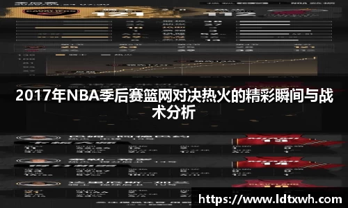 2017年NBA季后赛篮网对决热火的精彩瞬间与战术分析
